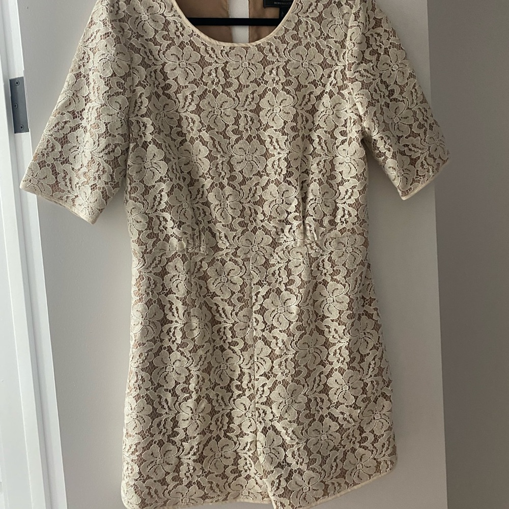 Bcbg lace romper